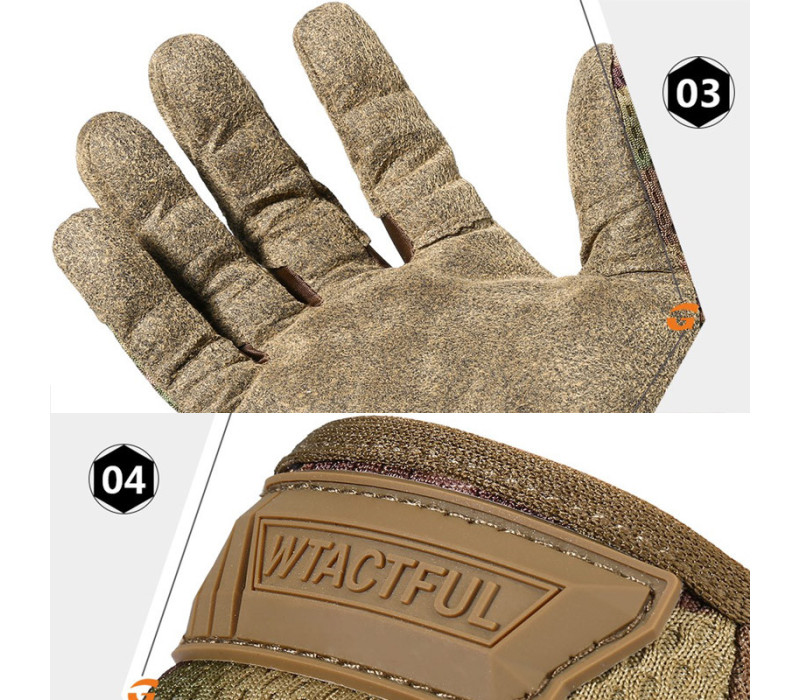 Тактические перчатки WTACTFUL multicam L (20.5-21.5см)