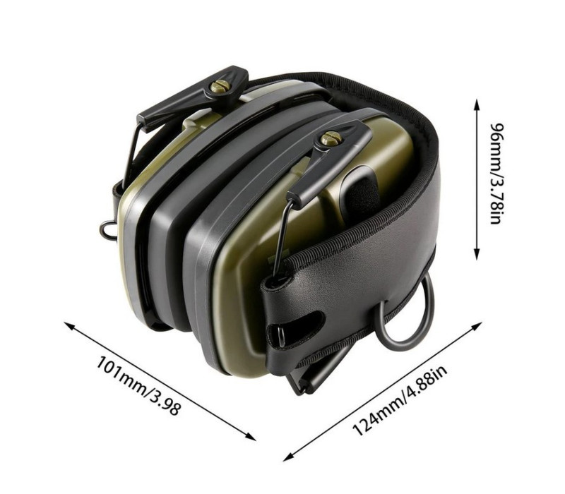 Активные наушники Impact Sport HL Green + батарейки в подарок