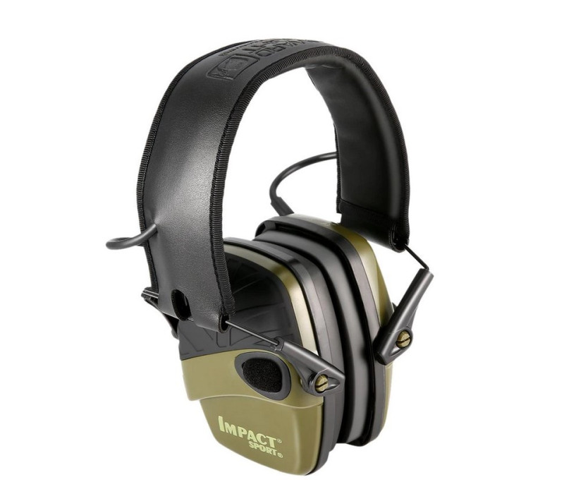 Активные наушники Impact Sport HL Green + батарейки в подарок