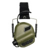Активные стерео наушники EARMOR M31 (MOD4) green + батарейки в подарок