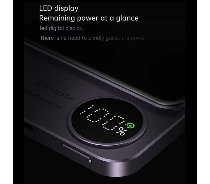 УМБ PowerBank Q9 MagSafe Battery 20W 10000mAh с беспроводной зарядкой