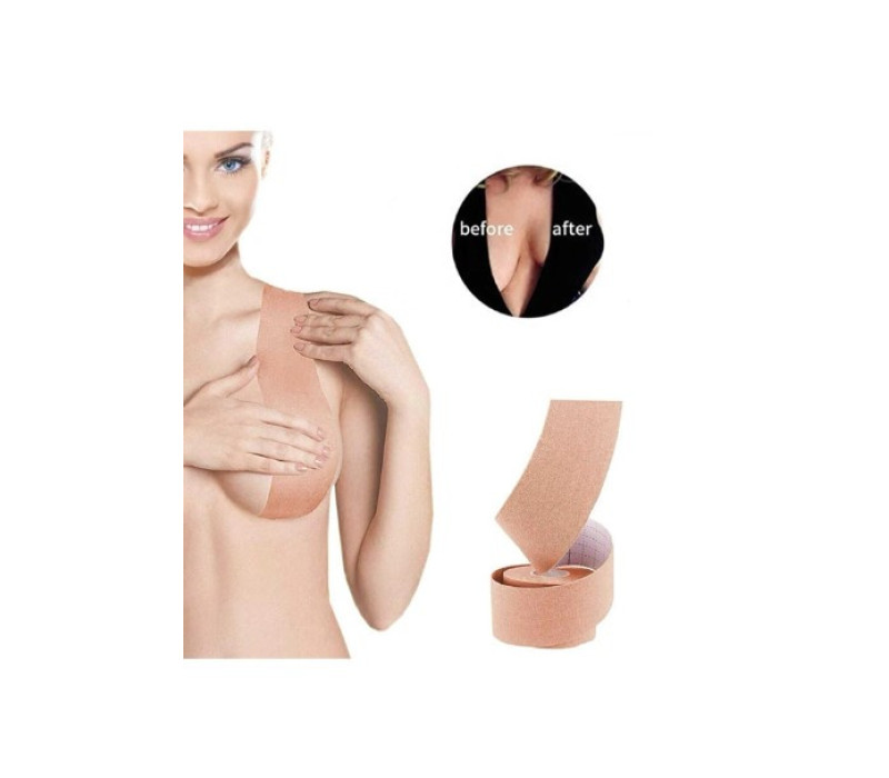Стрічка стабілізатор для підтяжки та моделювання грудей Miss Shaper тілесний Турція, розмір універсальний