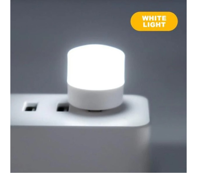 Мощный мини-светодиодный ночник, лампочка USB-штекер, Xiaomi.