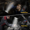 Аккумуляторный светодиодный COB фонарик WORKLIGHT влагозащищенный с магнитом и крючком 30W