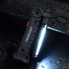 Аккумуляторный светодиодный COB фонарик WORKLIGHT влагозащищенный с магнитом и крючком 30W