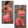 Спортивный костюм для йоги, фитнеса, тренировок, размер L-XL , цвет розовый
