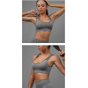 Спортивный костюм для йоги, фитнеса, тренировок, размер L-XL , цвет серый