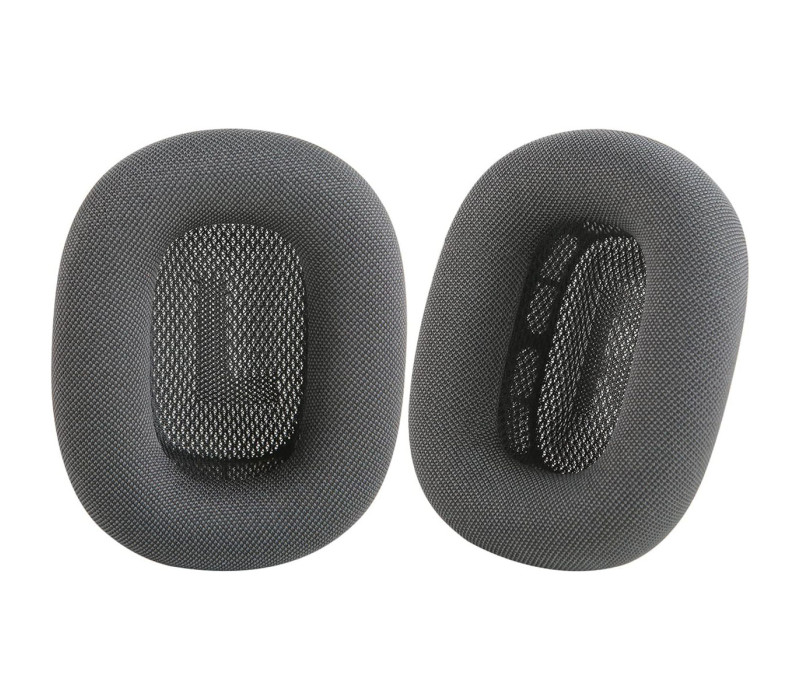 Амбушюры True Check для наушников Apple AirPods Max с эффектом памяти Memory Foam цвет темно-серый