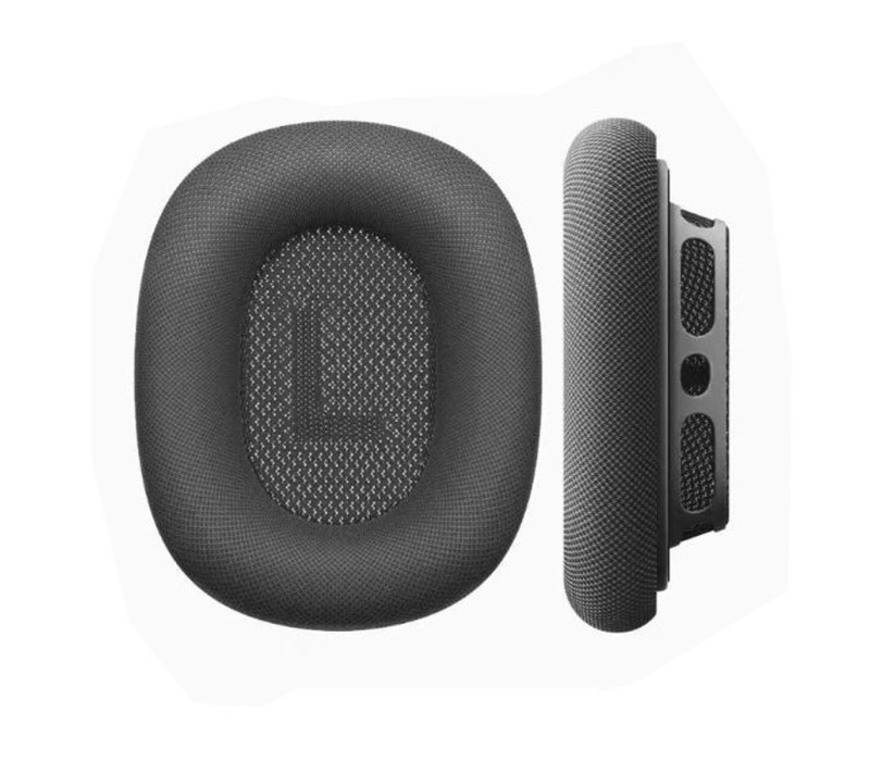 Амбушюры True Check для наушников Apple AirPods Max с эффектом памяти Memory Foam цвет темно-серый