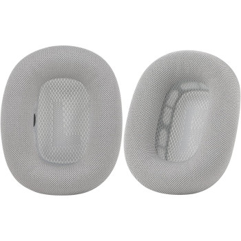 Амбушюры True Check для наушников Apple AirPods Max с эффектом памяти Memory Foam цвет светло-серый