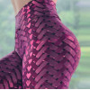 Леггинсы женские спортивные , цвет фиолетовый, размер XXXL