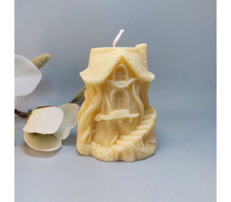 Свічка "Казкова хатинка", 8,7х6,6см