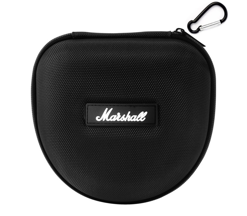 Чехол кейс для наушников Marshall Major 3 / 4 Monitor 1 / 2, цвет Черный