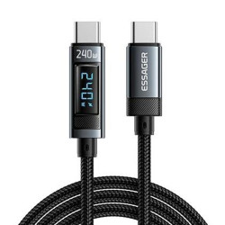 Кабель Essager USB Type-C - USB Type-C 240W/5A PD 3.1 2м