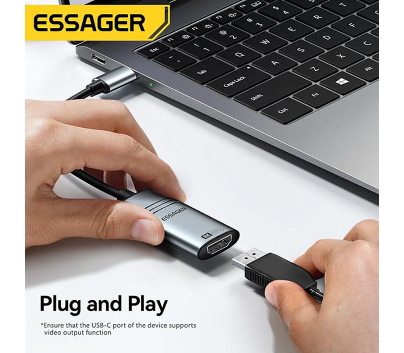 Адаптер Essager HDMI to USB Type-C 8K@60Hz