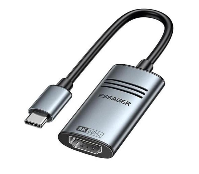 Адаптер Essager HDMI to USB Type-C 8K@60Hz
