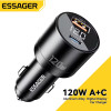 Автомобильное зарядное устройство Essager 120 Вт PD Super Fast Charger QC 4.0 PD 3.0
