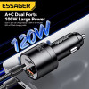 Автомобильное зарядное устройство Essager 120 Вт PD Super Fast Charger QC 4.0 PD 3.0