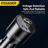 Автомобильное зарядное устройство Essager 120 Вт PD Super Fast Charger QC 4.0 PD 3.0