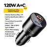 Автомобильное зарядное устройство Essager 120 Вт PD Super Fast Charger QC 4.0 PD 3.0