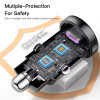 Автомобильное зарядное устройство Essager 45W/30W USB Type-C Quick Charge 4.0 PD 3.0 SCP