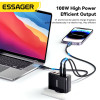 Essager GaN 100W Быстрая Зарядка 2C2A PD+QC3.0