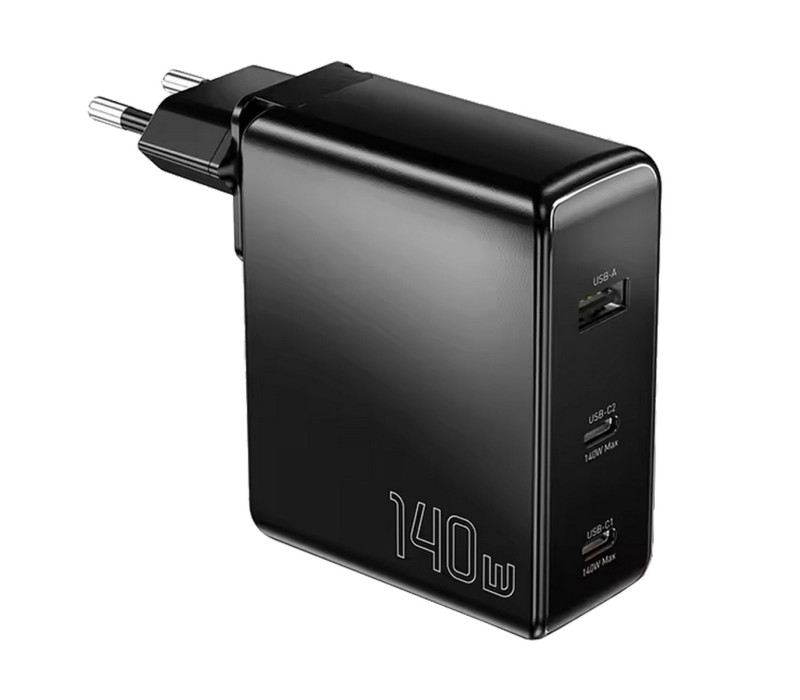 Essager GaN 140W Быстрая Зарядка 2C1A PD3.1+QC3.0