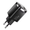 Essager GaN 33W Быстрая Зарядка USB-C PD+QC3.0 black