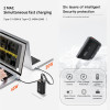Универсальная быстрая зарядка Essager GaN 65W PD+QC3.0 black