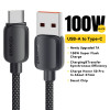 Кабель Essager Weilan USB-A - Type-C 100W/7A Fast Charging Cable 1м black