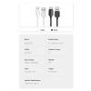 Кабель Essager Weilan USB-A - Type-C 100W/7A Fast Charging Cable 1м black