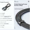 Кабель Essager Haochen Type-C - Lightning 29W / 3A fast charging cable 1м black