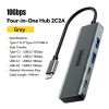 USB хаб Essager 4 In 1 Type C To USB 4 порта USB3.2 Gen 2 10Gbps