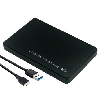 Внешний карман USB 3.0 для 2.5'' SATA HDD/SSD (безвинтовой, до 8TB, Plug & Play)