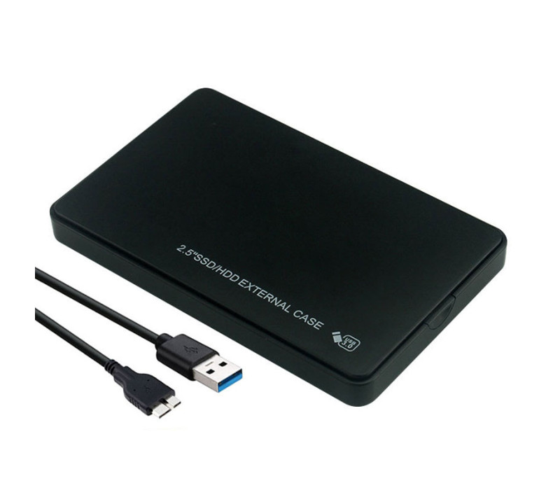 Внешний карман USB 3.0 для 2.5'' SATA HDD/SSD (безвинтовой, до 8TB, Plug & Play)