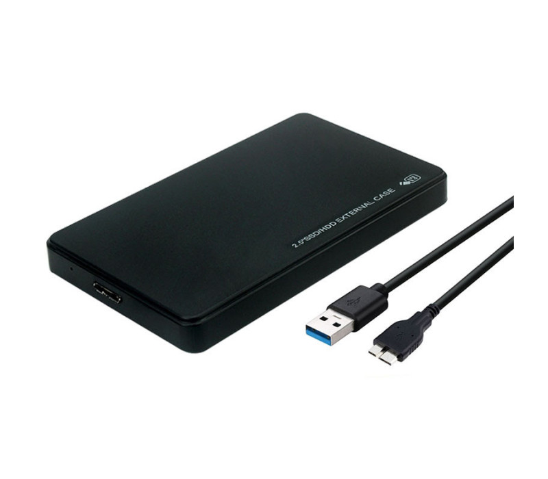 Внешний карман USB 3.0 для 2.5'' SATA HDD/SSD (безвинтовой, до 8TB, Plug & Play)