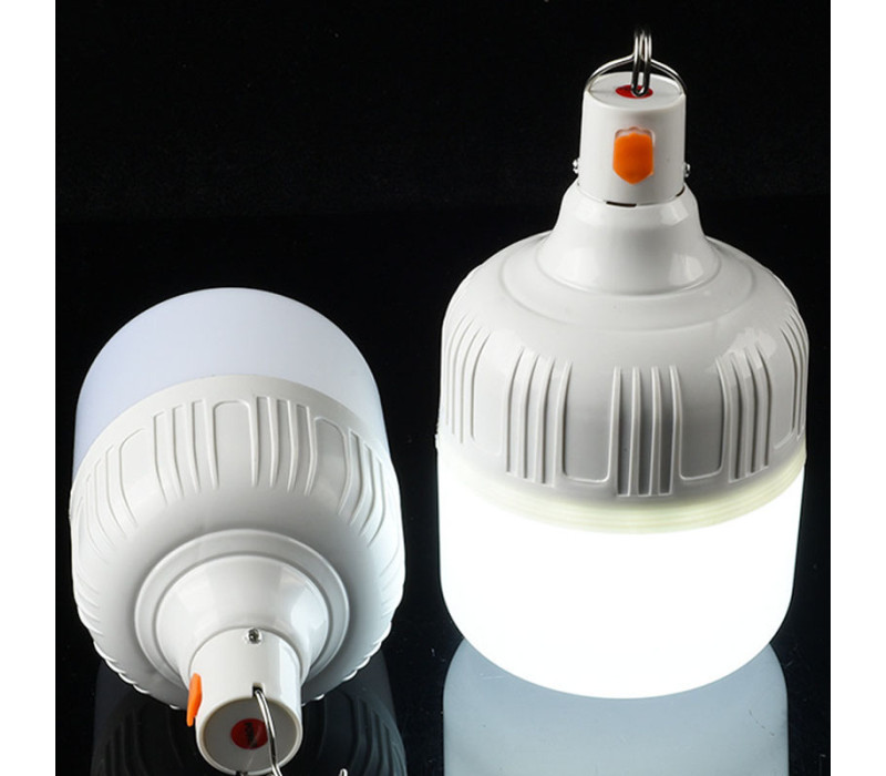 Большая портативная LED лампа фонарик для кемпинга 3600mAh, 200W