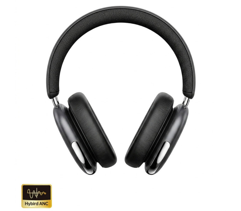 Беспроводные наушники Fingertime BT069NC с активным шумоподавлением Bluetooth 5.4, AI ANC 43dB, до 50 часов автономности цвет Черный