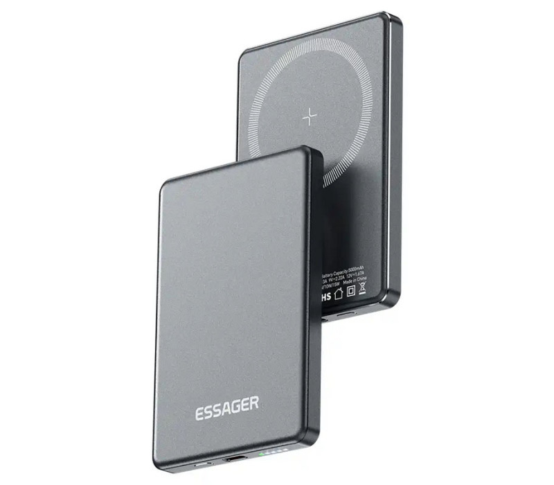 УМБ Power Bank MagSafe Essager KR-W002 Ultra Thin 5000mAh 20W