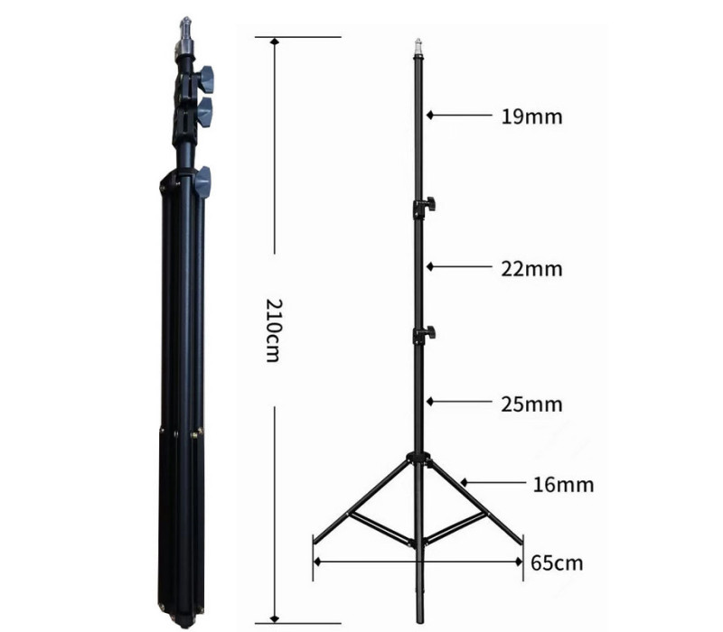 Професійний штатив Linco Zenith Series 8 з вуглецевої сталі 2.1м 
