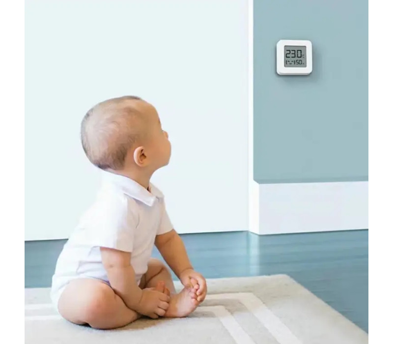 Датчик температуры и влажности Xiaomi MiJia Temperature & Humidity Electronic Monitor 2 White