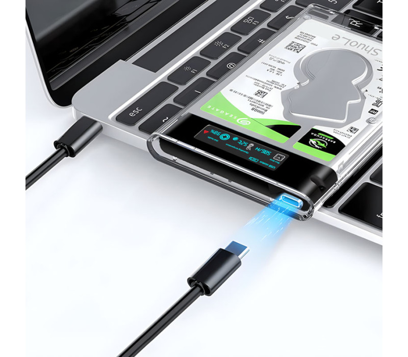 Внешний карман для HDD/SSD 2.5" ShuoLe SL-25TY31-P, USB 3.2 Gen 1, до 6 ТБ